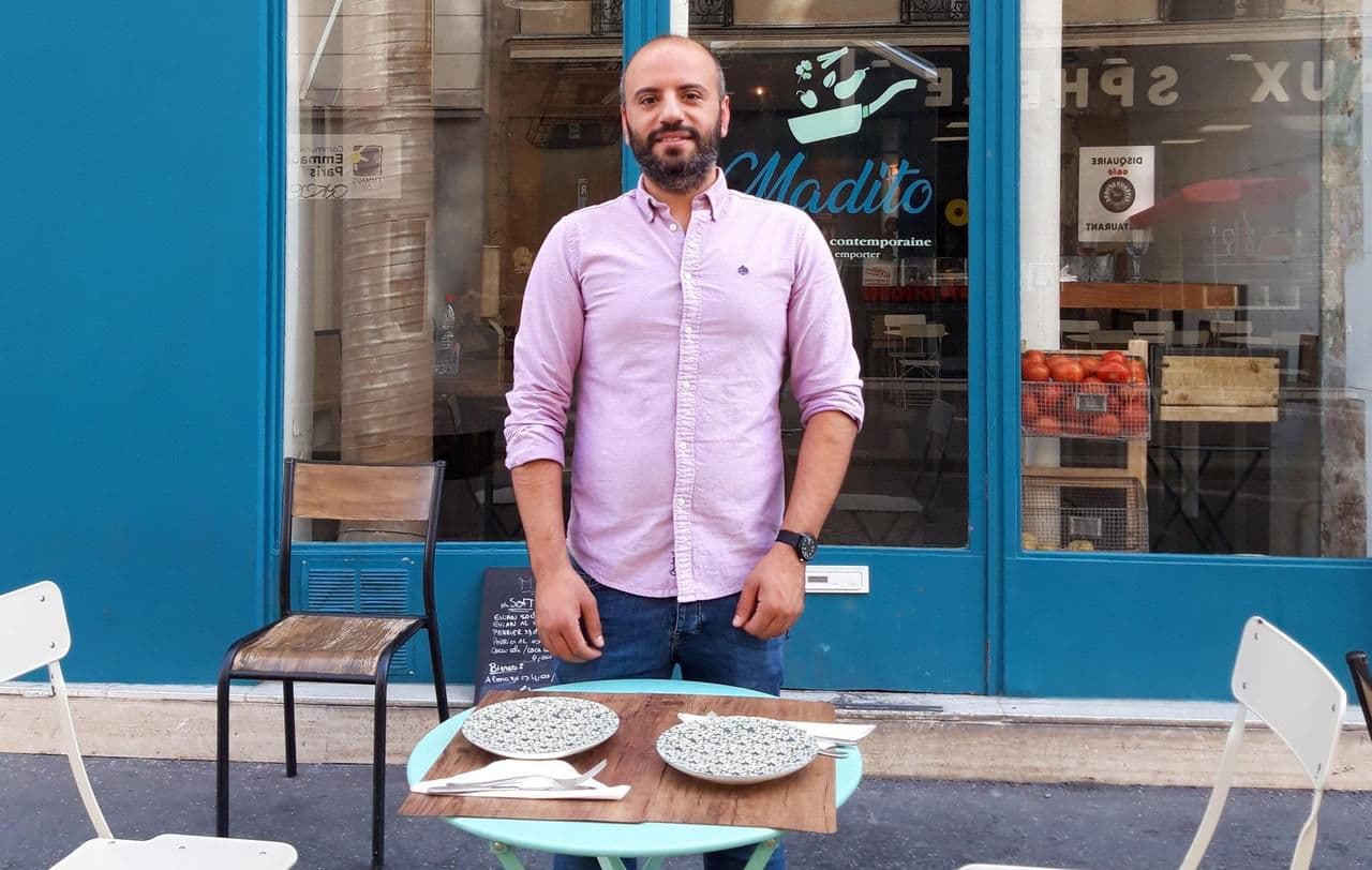 Carte indiquant l'emplacement du restaurant Madito à Paris
